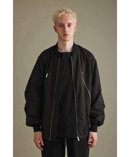 STYLEMIXER（スタイルミキサー） ma1 ma-1 ロングジップルーズMA-1