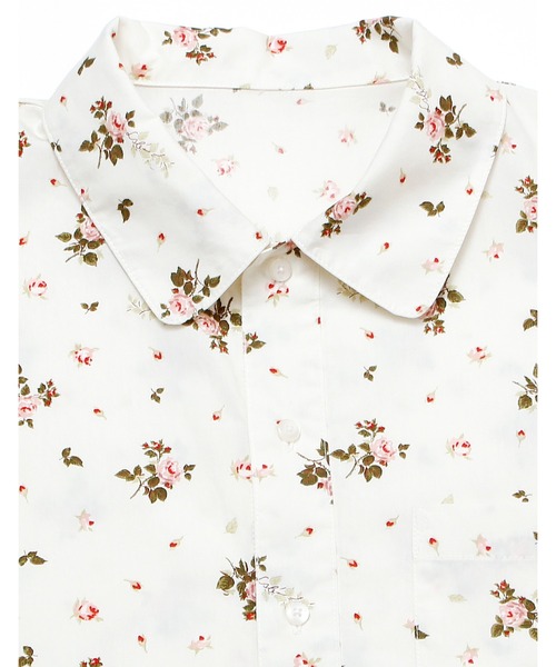 ブラウス シャツ little sunny bite と pink house LSB floral shirts レディース Little sunny bite ブラウス シャツ little と pink house LSB
