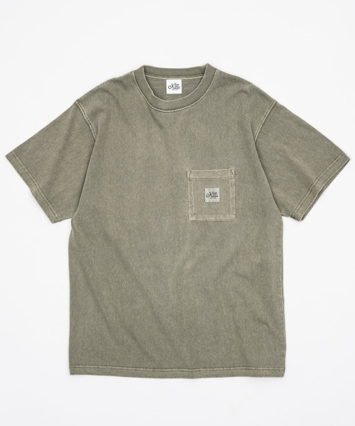 kaoyorinakami tシャツ logo pocket tee / ロゴポケットTシャツ メンズ