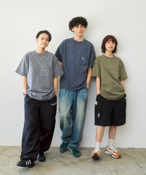 kaoyorinakami tシャツ logo pocket tee / ロゴポケットTシャツ