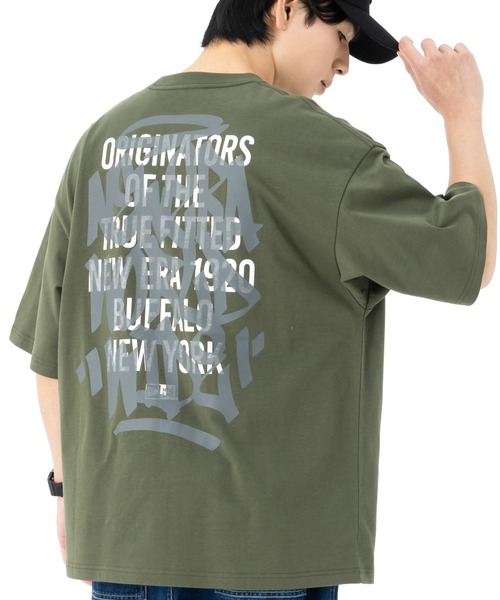 tシャツ ニューエラ 半袖Tシャツ オーバーサイズ ONSPOTZ別注 メンズ レディース | NEW ERA | 05