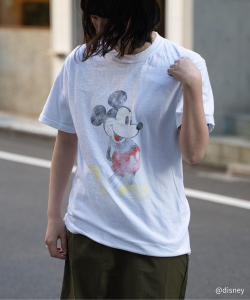 Disney（ディズニー） tシャツ ∴「 Goodwear × Disney / グッドウェア