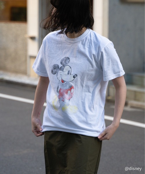 Disney（ディズニー） tシャツ ∴「 Goodwear × Disney / グッドウェア