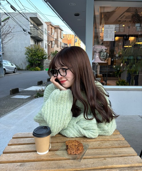 Rillfyカーディガン RiLi（リリ） カーディガン ボリュームふわもこカラーカーデ「RL