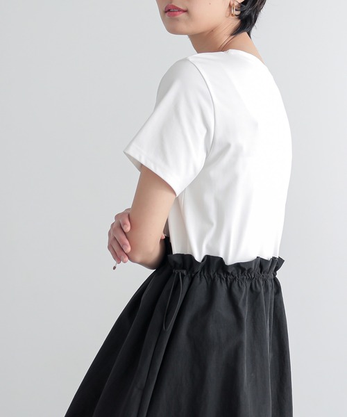 for/c ワンピース 撥水ドッキングワンピース「サスティナブル
