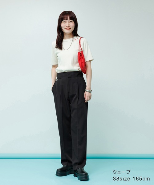 ADAM ET ROPE' スラックス パンツ 「WEB限定」骨格別スラックス