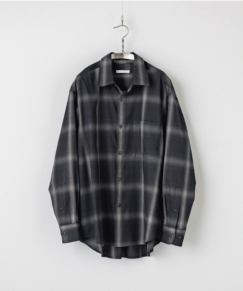 【LIDNM】Super130s VINTAGE CHECK SHIRT LIDNM（リドム）の「Super130s VINTAGE CHECK SHIRT（シャツ