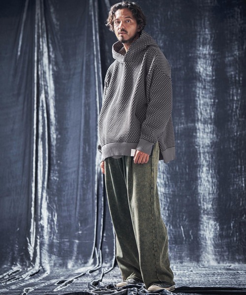 ANGENEHM（アンゲネーム） パーカー mpa3569-Light yarn color scheme