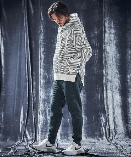 ANGENEHM（アンゲネーム） パーカー mpa3569-Light yarn color scheme