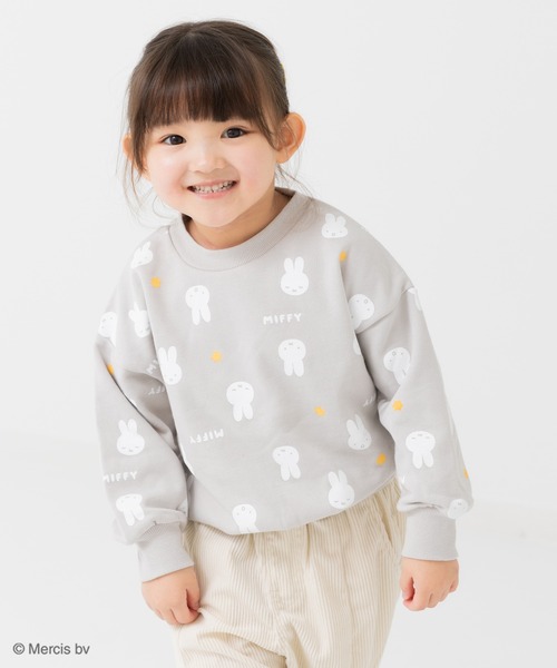 Miffy トレーナー miffy / ミッフィー 裏毛トレーナー キッズ