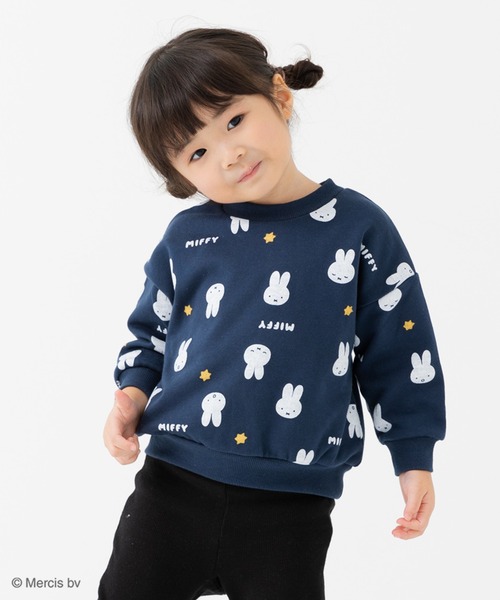 スポーツ選手 miffy Miffy トレーナー miffy / ミッフィー 裏毛トレーナー キッズ