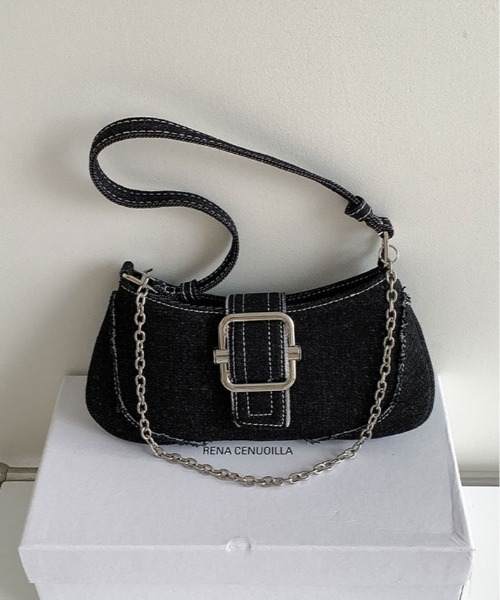 DT♪MINIHUGKID デニムハンドバッグ 関税込 ハンドバッグ デニム ミニ : ZOZOTOWN Yahoo!店 - 通販 - Yahoo