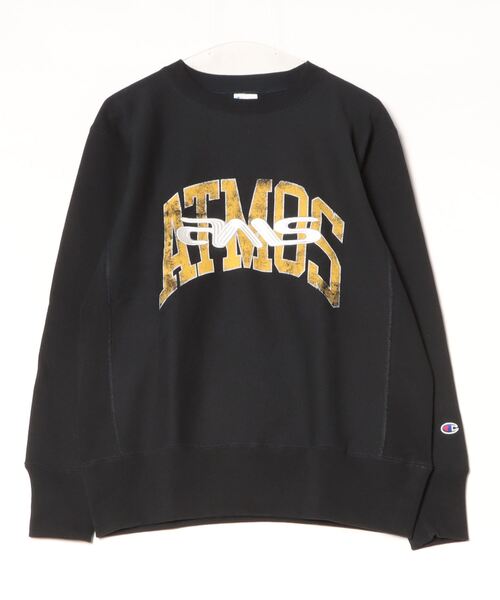 トレーナー スウェット Champion x atmos REVERSE WEAVE Crew Neck Sweatshirt / チャンピオン x_7