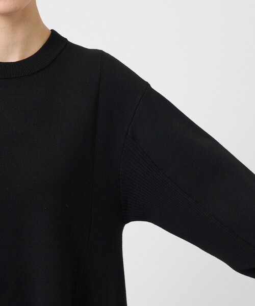 UN3D. ワンピース 「UN3D./アンスリード」W TUCK KNIT OP/ダブル