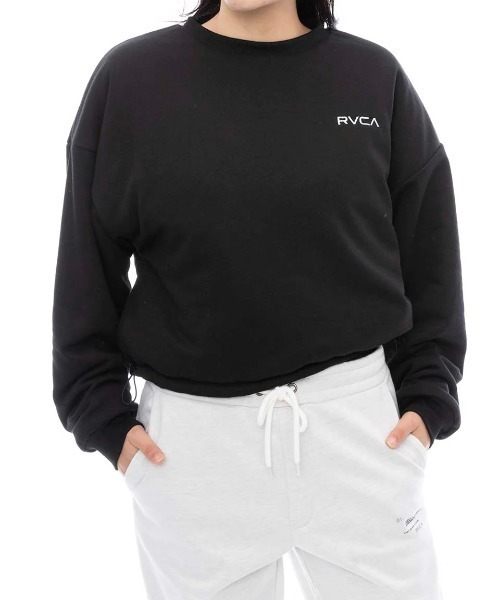 RVCA トレーナー スウェット レディース RECESSION REVERSIBLE