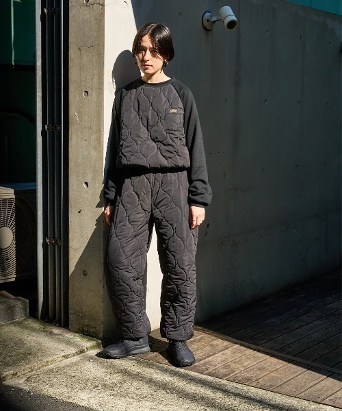 トレーナー スウェット RVCA レディース RECESSION REVERSIBLE トレーナー/ルーカリバーシブルキルティングスウェット レディー RVCA トレーナー スウェット レディース RECESSION REVERSIBLE