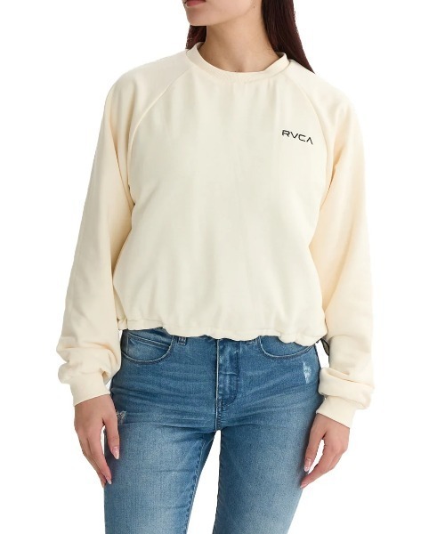 トレーナー スウェット RVCA レディース RECESSION REVERSIBLE トレーナー/ルーカリバーシブルキルティングスウェット レディー RVCA トレーナー スウェット レディース RECESSION REVERSIBLE