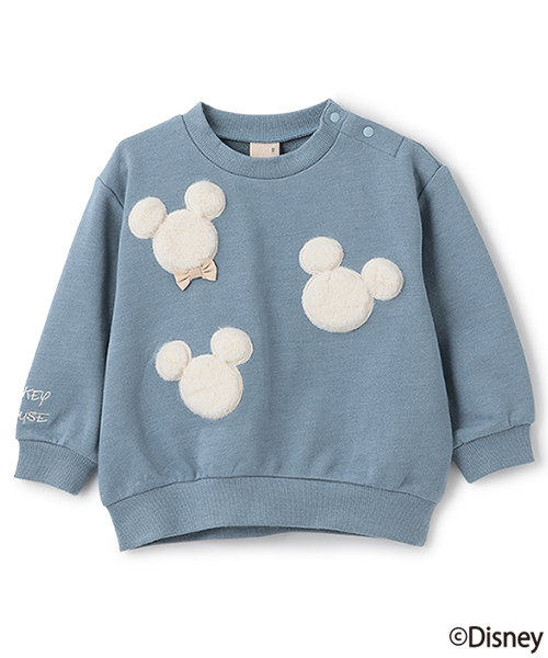 【新品未使用】プティマイン【Disney】ファーアップリケトレーナー姉妹でお揃い 楽天市場】プティマイン(petit main)【Disney】ファーアップリケ