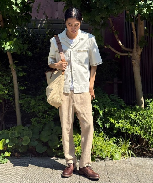 パンツ *toran38 チノトラウザ-パンツ(S ベージュ): ボトムス｜Right-on公式