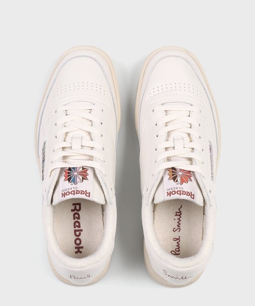 スニーカー Paul Smith + Reebok CLUB C 85 VINTAGE「553821 CLUBCV」 メンズ レディースの画像