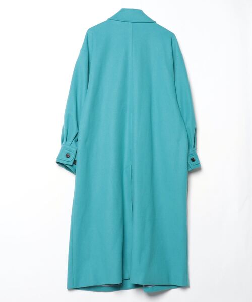 「Heather」 チェスターコート M グリーン レディース_画像2