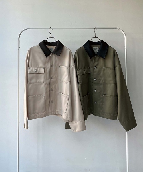 AS KNOW コート アウター ○ビッグシルエット デザインポケット