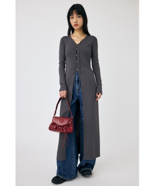 MOUSSY（マウジー） ワンピース LOOP ACCENT ニット ドレス : ZOZOTOWN