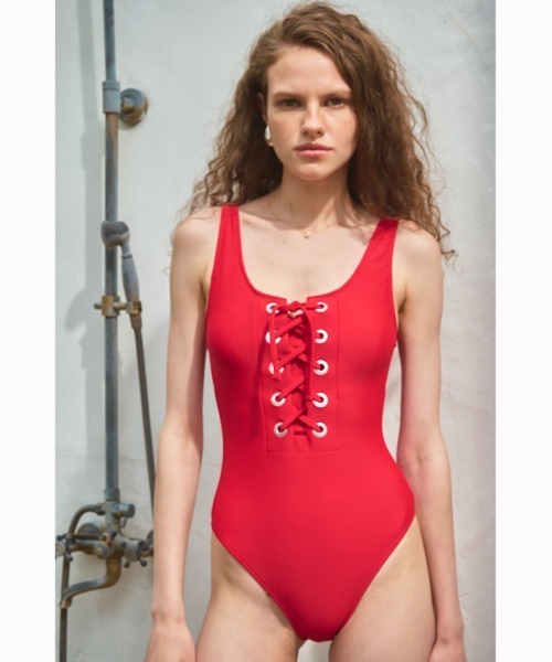 Estella.K 水着 Seychelles One Piece swimwear フロントレース