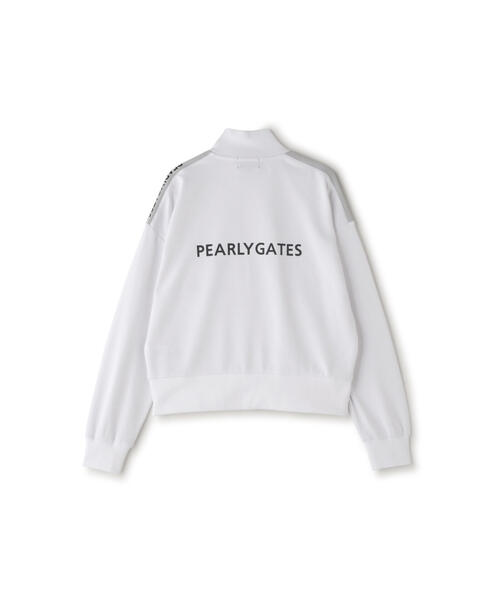 PEARLY GATES ブルゾン トラックジャケット オフホワイト XL相当 PEARLY GATES ブルゾン ジャンバー 「PEARLY GATES」ミニ