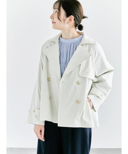 Te chichi TERRASSE コート アウター 「撥水/花粉防止」ショート