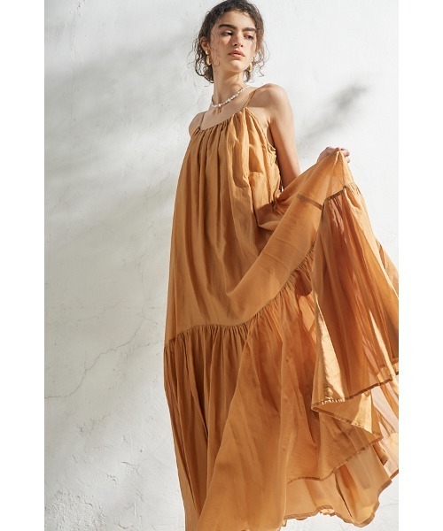 エステラケー ドラマティックサマードレス estella.k ワンピース Estella.K ワンピース Dramatic summer belted dress ティアードサマー