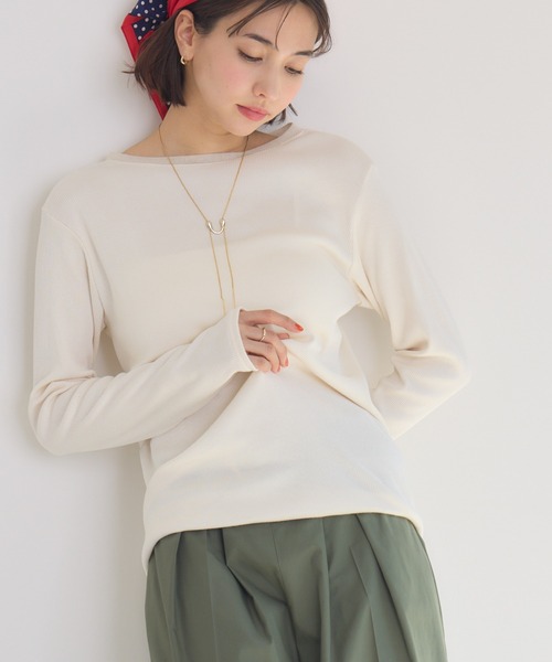 tシャツ 「KATHARINE ROSS」ブライトテレコプルオーバー レディース