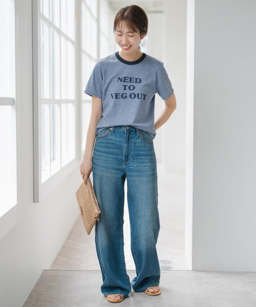 Spick &amp; Span - 新品タグ付き　スピックアンドスパン　リンガーロゴTシャツ リンガーロゴTシャツ（Tシャツ／カットソー）｜Spick and Span