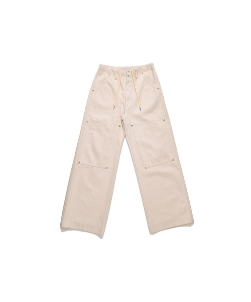 パンツ TANAKA WORK JEAN TROUSERS TANAKA（タナカ） ジーンズ WORK JEAN TROUSERS WHITE メンズ