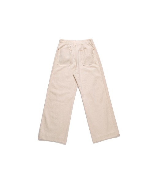 TANAKA（タナカ） ジーンズ WORK JEAN TROUSERS WHITE メンズ