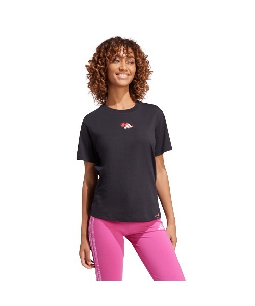 adidas（アディダス） tシャツ ラウンジ ミニ グラフィック半袖Tシャツ