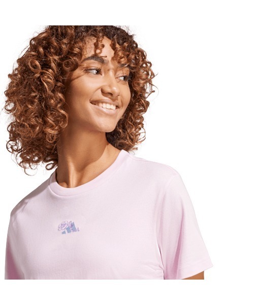 adidas（アディダス） tシャツ ラウンジ ミニ グラフィック半袖Tシャツ
