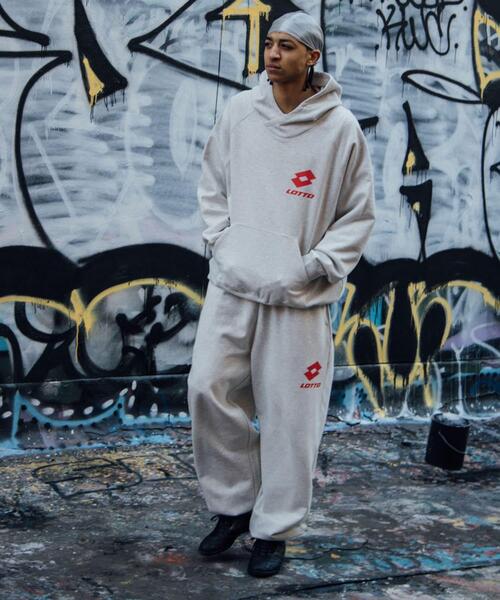 LOTTO（ロット） パーカー LOTTO CLASSIC BIG LOGO HOODIE メンズ