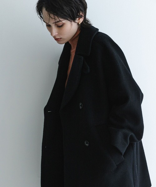 TICCA（ティッカ） ピーコート FREE ブラック レディース : ZOZOTOWN