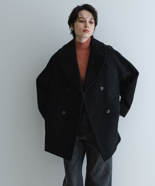 TICCA（ティッカ） ピーコート FREE ブラック レディース : ZOZOTOWN