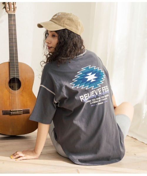 anap mimpi（アナップミンピ） tシャツ オルテガ デニム ワッペン