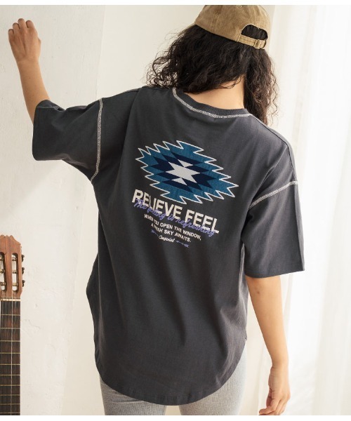 anap mimpi（アナップミンピ） tシャツ オルテガ デニム ワッペン