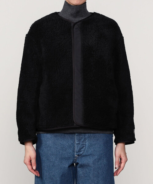 ORCIVAL（オーシバル） ノーカラージャケット 1 ブラック レディース