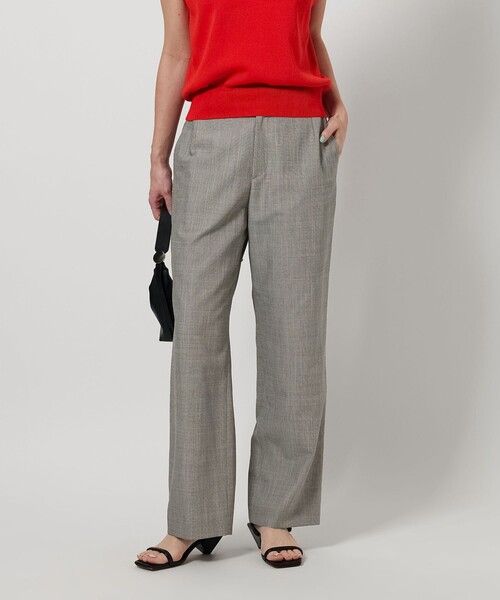 極美品　H BEAUTY&YOUTH ストレート　スラックスパンツ BEAUTY＆YOUTH UNITED ARROWS スラックス パンツ ツイル