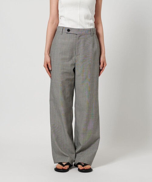 極美品　H BEAUTY&YOUTH ストレート　スラックスパンツ BEAUTY＆YOUTH UNITED ARROWS スラックス パンツ ツイル