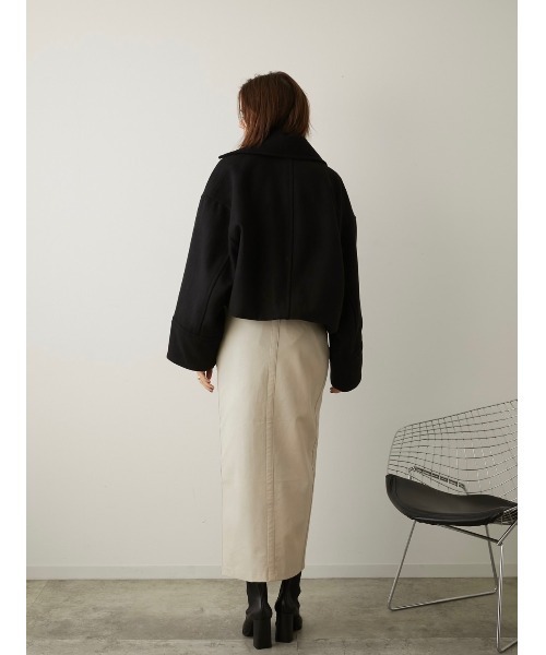 「LA PEAU DE GEM」 コート FREE カーキ レディース_画像9