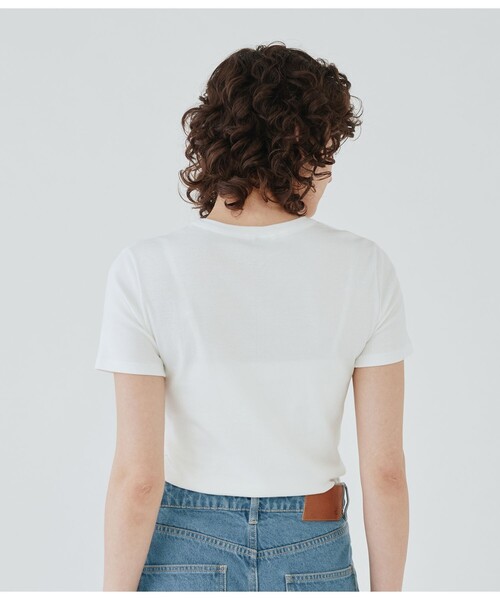 tシャツ PBプリントクルーネック半袖Ｔシャツ レディース PETIT BATEAU tシャツ PBプリントクルーネック半袖Tシャツ