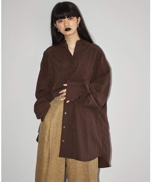 「TODAYFUL」 長袖シャツ FREE グレー レディース TODAYFUL 「TODAYFUL」 長袖シャツ FREE グレー レディース