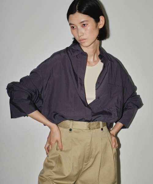 「TODAYFUL」 長袖シャツ FREE グレー レディース TODAYFUL 「TODAYFUL」 長袖シャツ FREE グレー レディース