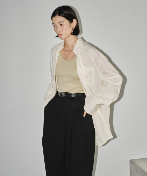 「TODAYFUL」 長袖シャツ FREE グレー レディース TODAYFUL 「TODAYFUL」 長袖シャツ FREE グレー レディース
